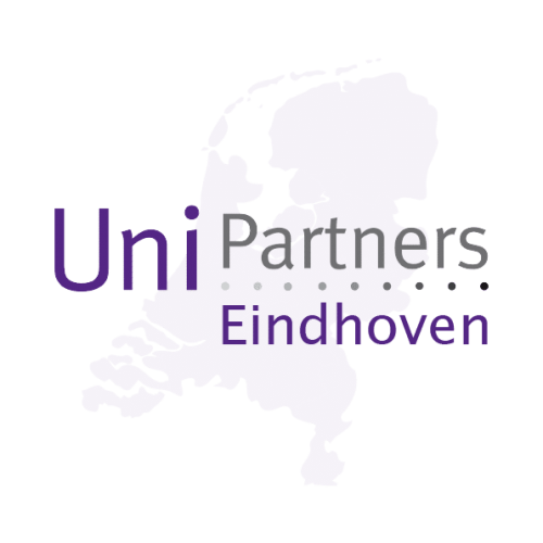 Logo Nederland grijs, paarse letters